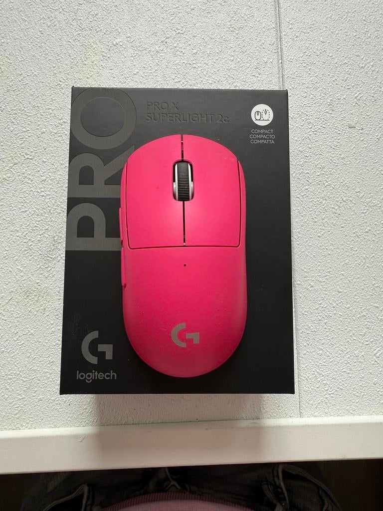 Logitech G PRO X SUPERLIGHT 2c, Computers en Software, Muizen, Rechtshandig, Muis, Gaming muis, Ophalen of Verzenden