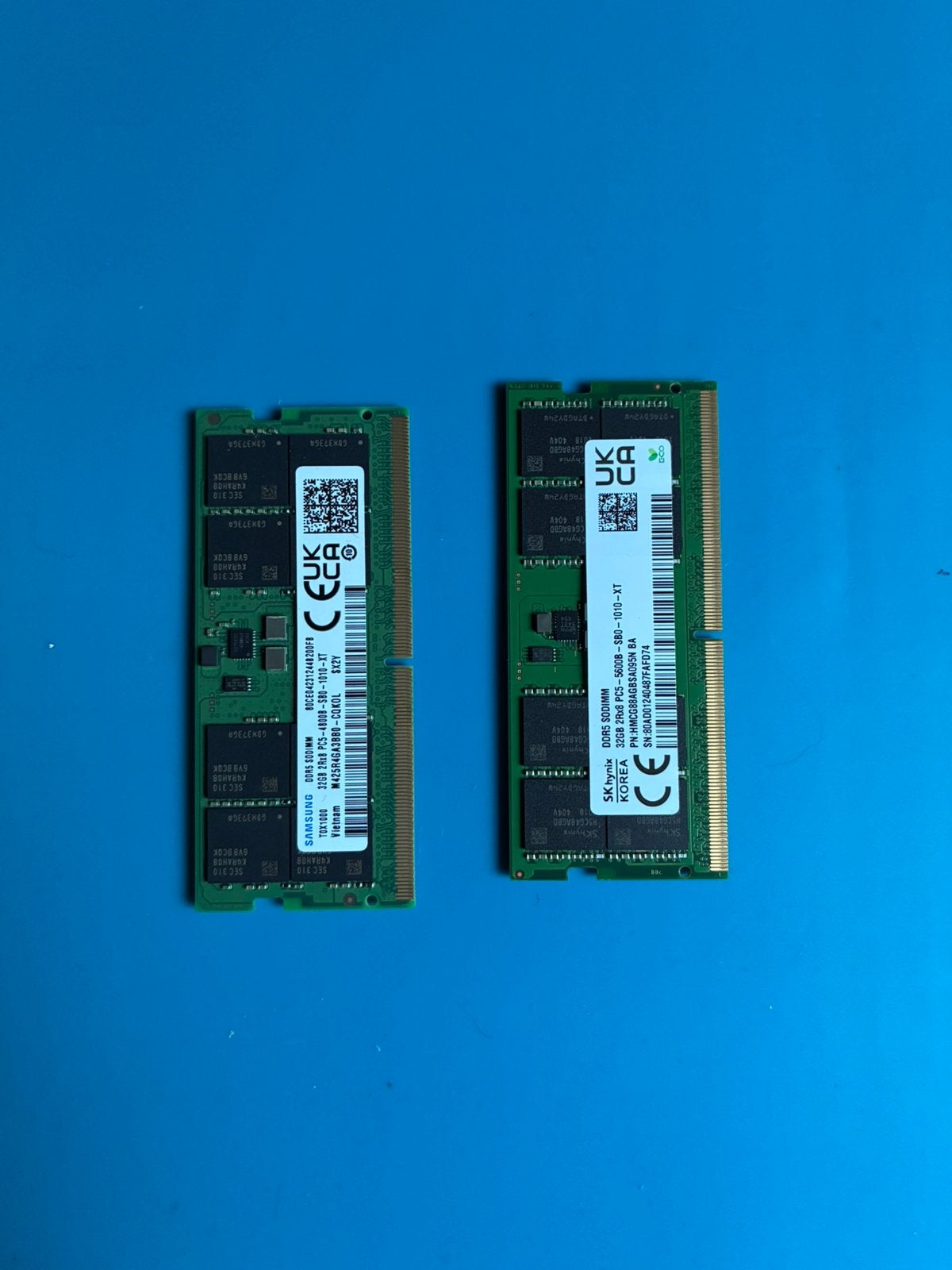 64GB (2x32GB) DDR5 ram SODIMM, 4800 en 5600, Ophalen of Verzenden, Zo goed als nieuw, DDR5