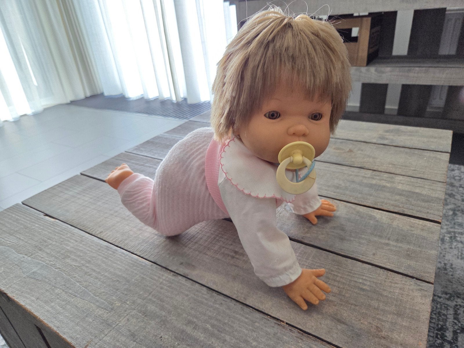 Vintage Vicma pop,BeBé Gateadora jaren '70-'80, Verzamelen, Poppen, Ophalen, Gebruikt, Pop