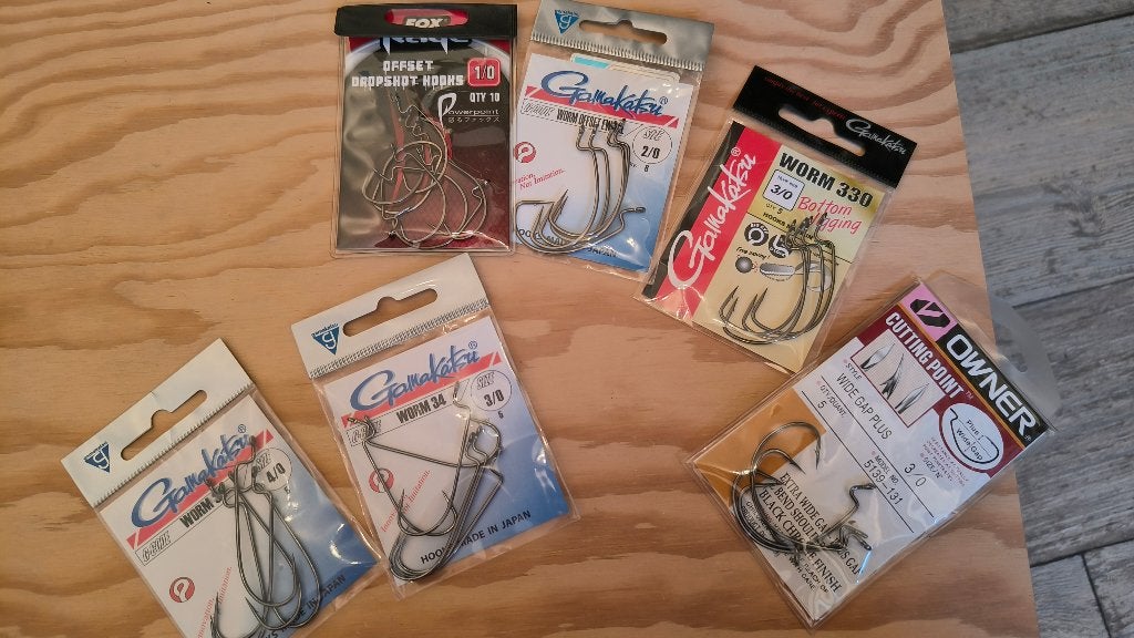 Worm en offset hooks, Ophalen of Verzenden, Nieuw, Haak