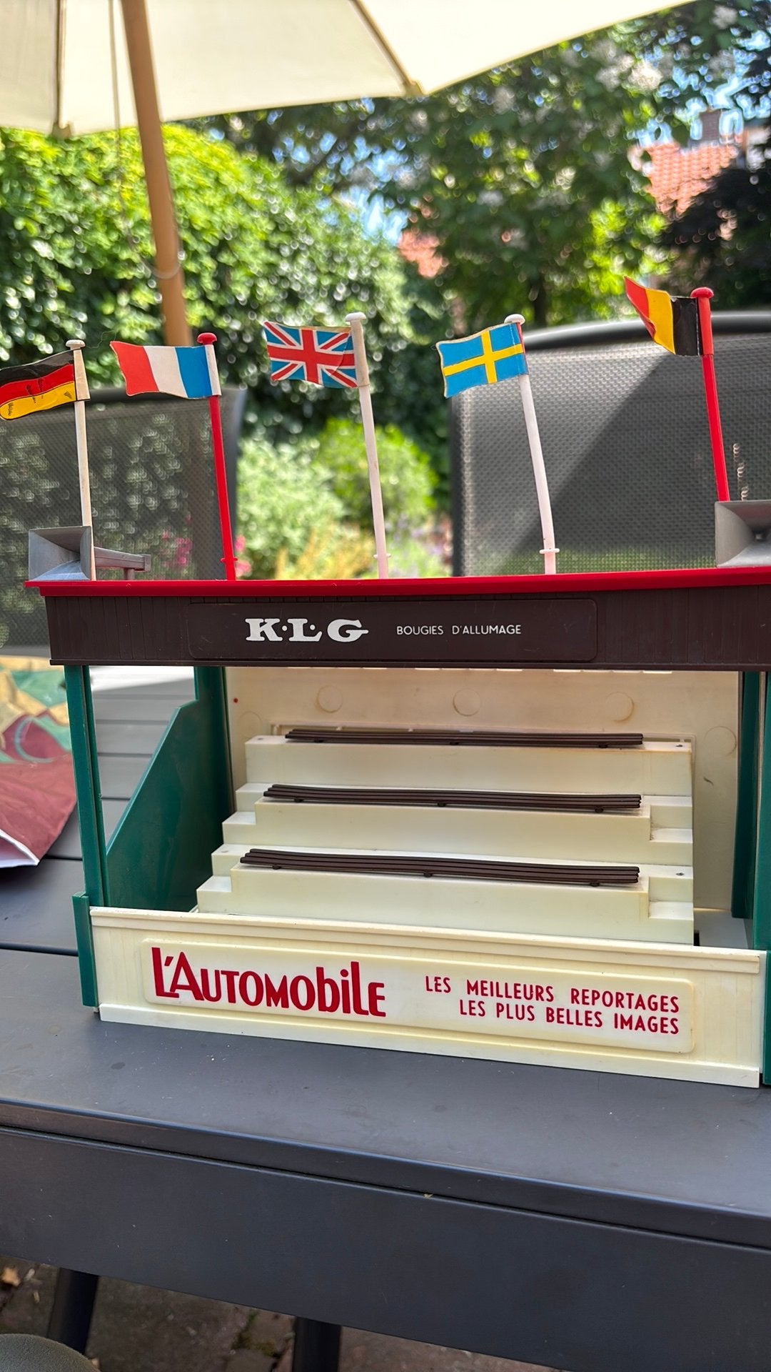 Scalextric tribune Set met Veel Extra's, Elektrisch, Ophalen, Overige merken, Racebaan