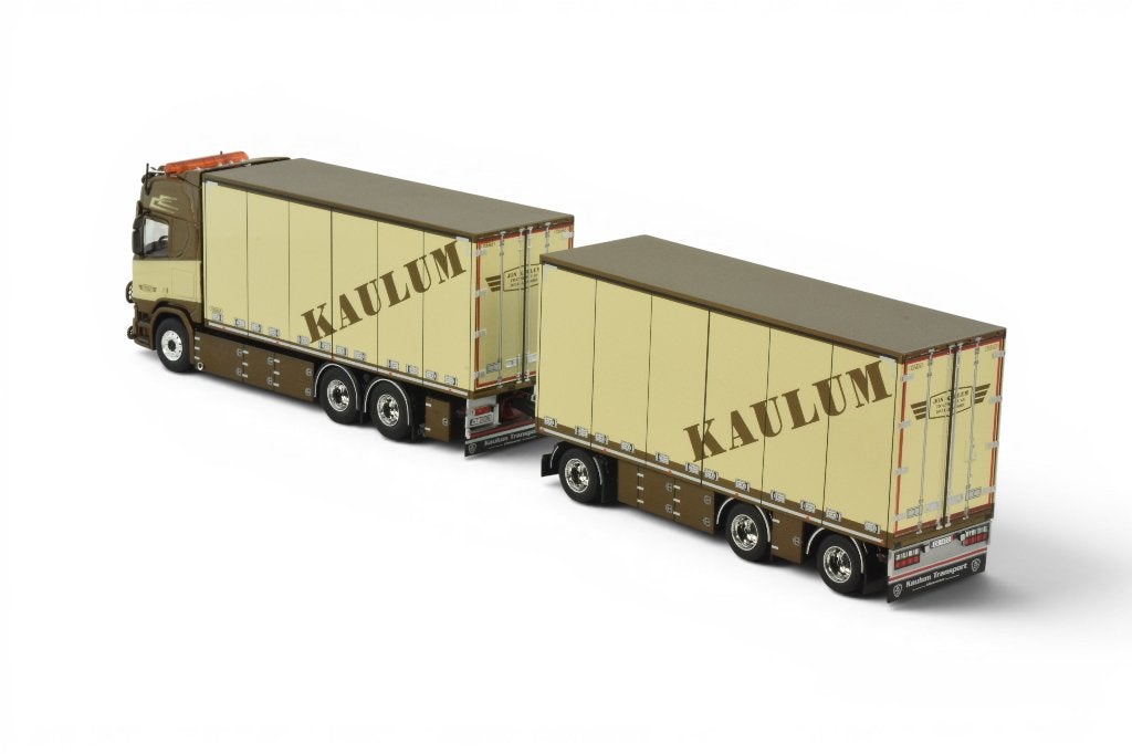 TEKNO SCANIA NGR HIGHLINE 6X2 COMBI KAULUM TRANSPORT, Ophalen of Verzenden, Nieuw, Bus of Vrachtwagen, Tekno