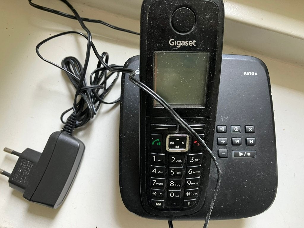 Gigaset A510 Huis telefoon met handset, Ophalen, Gebruikt, 1 handset
