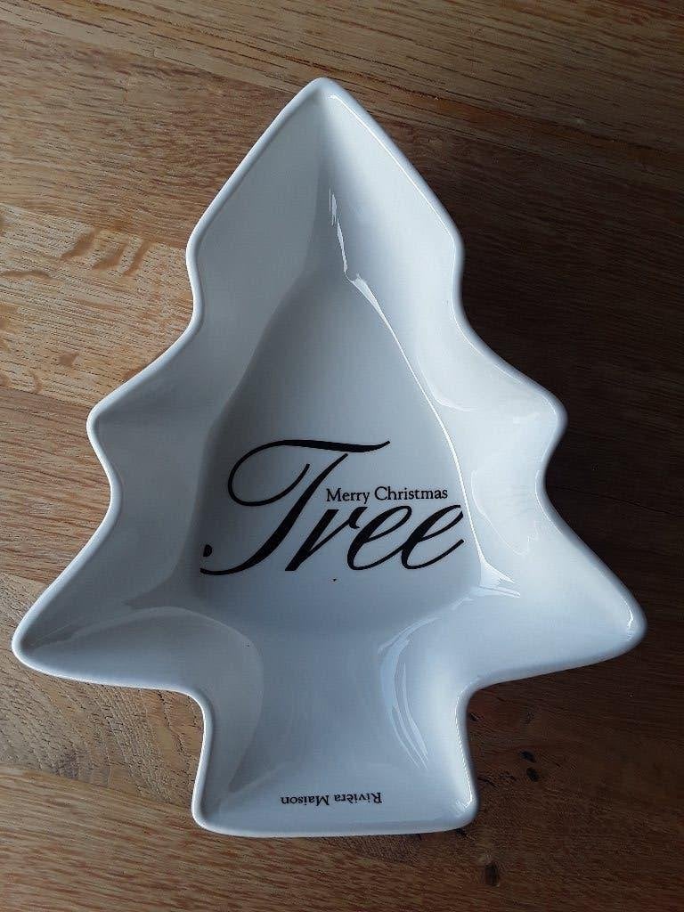 Schaal voor Kerst in kerstboom vorm Riviera Maison, Ophalen of Verzenden, Zo goed als nieuw