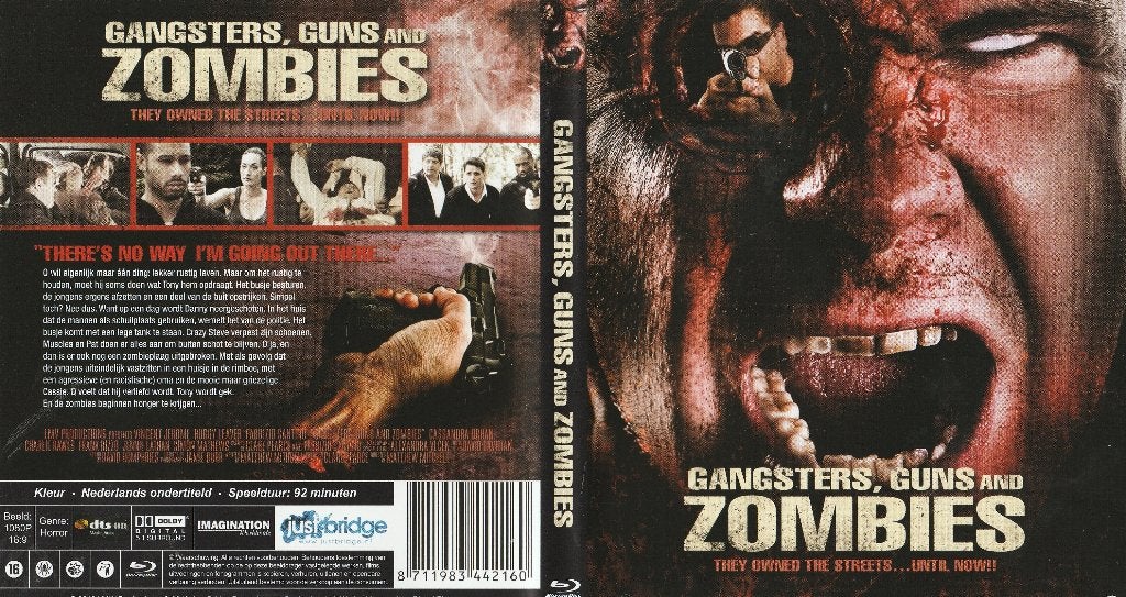 Gangsters guns and zombies blu ray ( ned. Ondert. ), Ophalen of Verzenden, Zo goed als nieuw, Overige genres