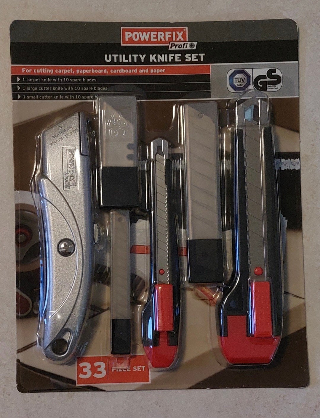 Utility KNIFE Set voor €10, Ophalen of Verzenden, Zo goed als nieuw