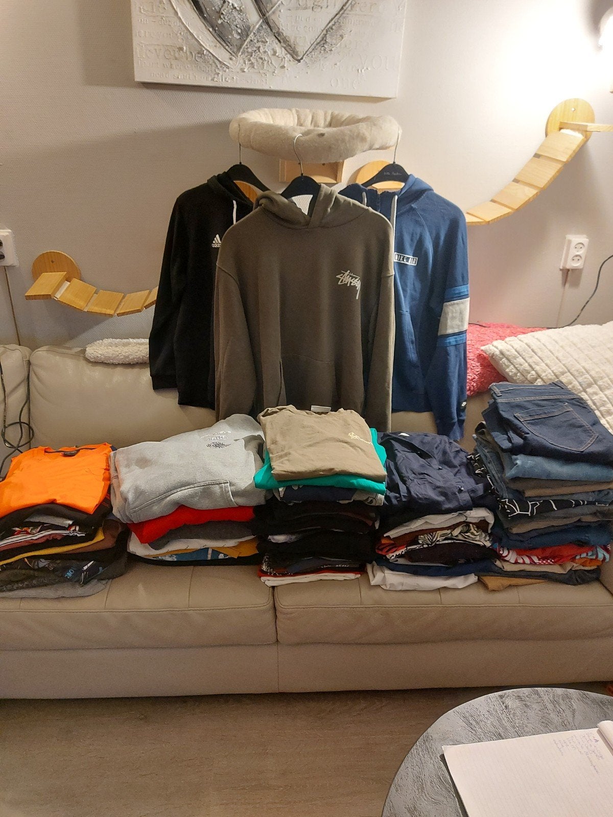 grote bundel heren kleding maat L,xl en xxl, Ophalen, Zo goed als nieuw, Maat 56/58 (XL)