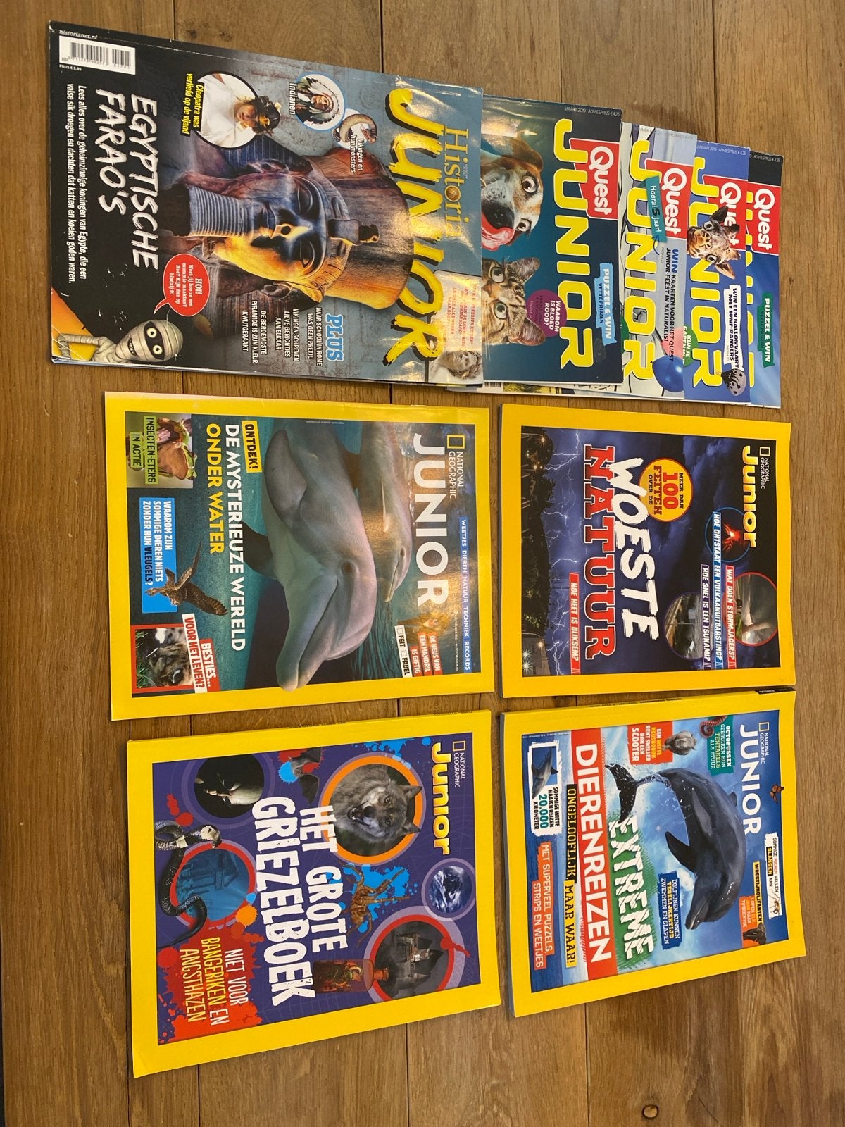 Quest Junior, Historia Junior, National Geographic Junior, Ophalen of Verzenden, Gelezen, Wetenschap en Natuur