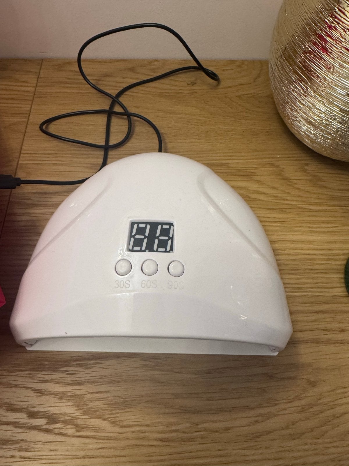 Nagellak droger UV/LED lamp voor gel nagels, Verzenden, Gebruikt, Overige typen