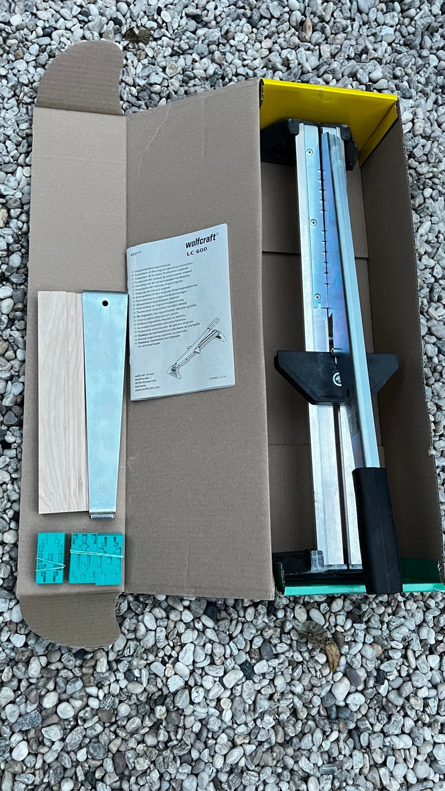 Wolfcraft LC 600 laminaatsnijder - Zo goed als nieuw, Ophalen, Zo goed als nieuw, Overige typen, Overige merken