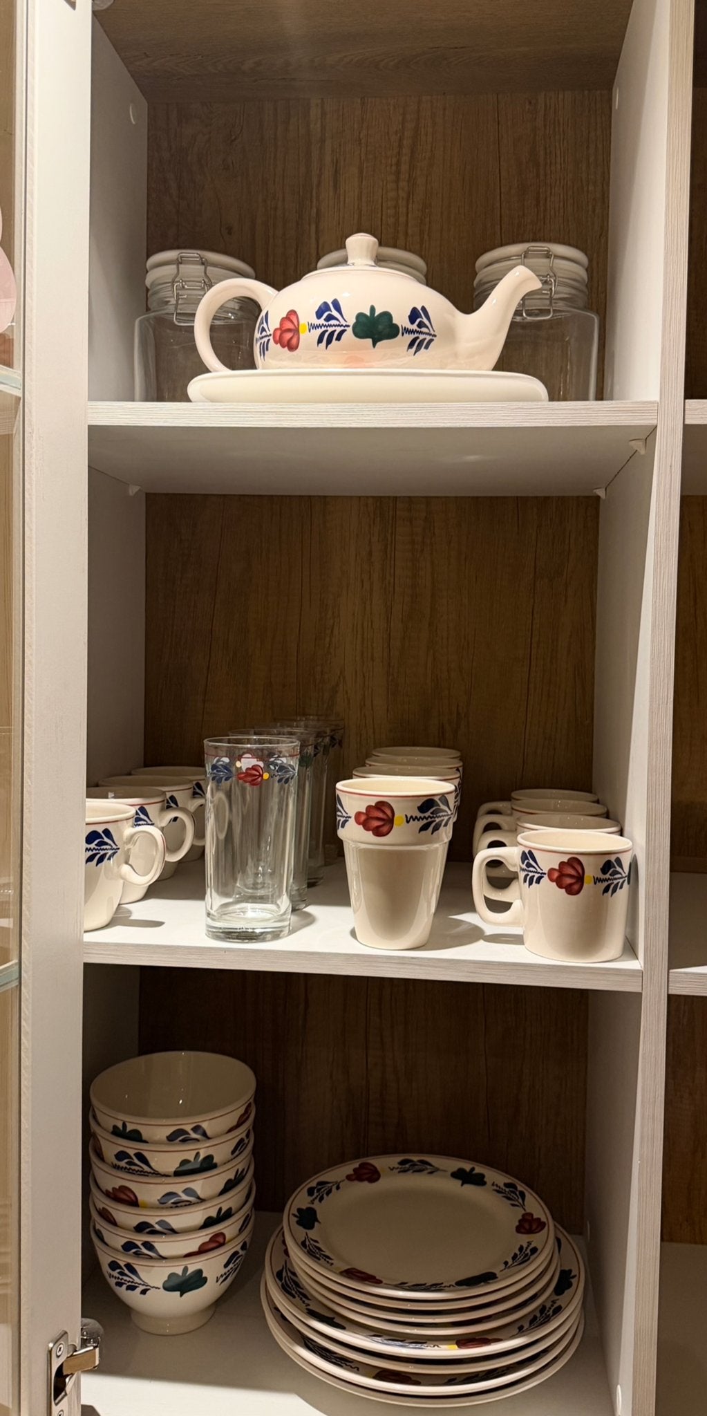 Boerenbont Servies, Ophalen, Zo goed als nieuw, Aardewerk, Boerenbont