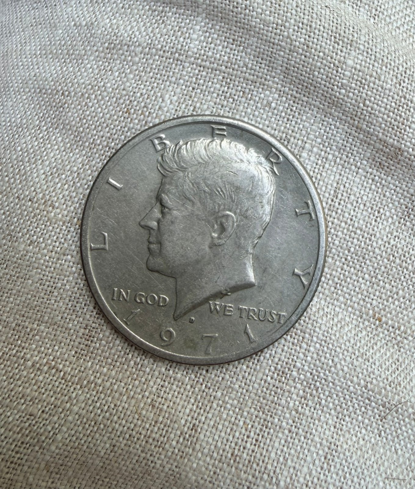 Kennedy Half Dollar 1971 - Amerikaanse munt, Ophalen of Verzenden, Noord-Amerika, Losse munt
