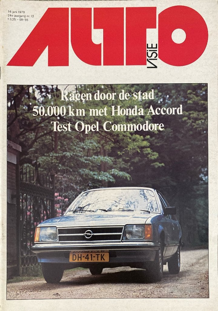 Autovisie Magazine 1979 - Opel Commodore Test, Ophalen of Verzenden, Gelezen, Opel