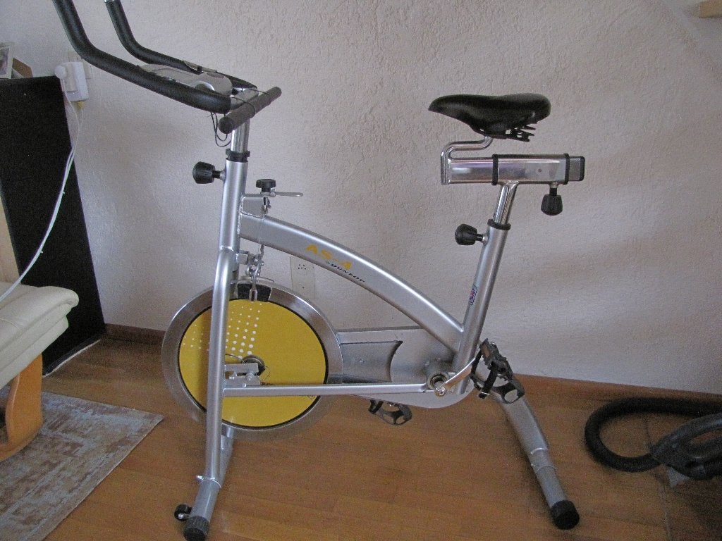 Spinningfiets Dunlop, Ophalen, Gebruikt, Spinningfiets, Metaal