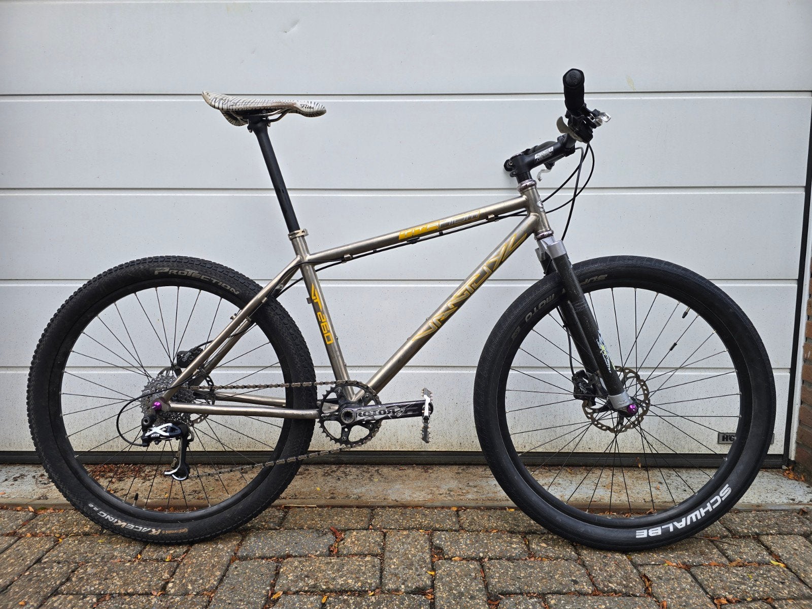 Titanium Custom build 9,5kg/ Pace/ XTR/ Chris King/ Flite TT, Fietsen en Brommers, 45 tot 49 cm, Ophalen, Overige merken, Geen vering
