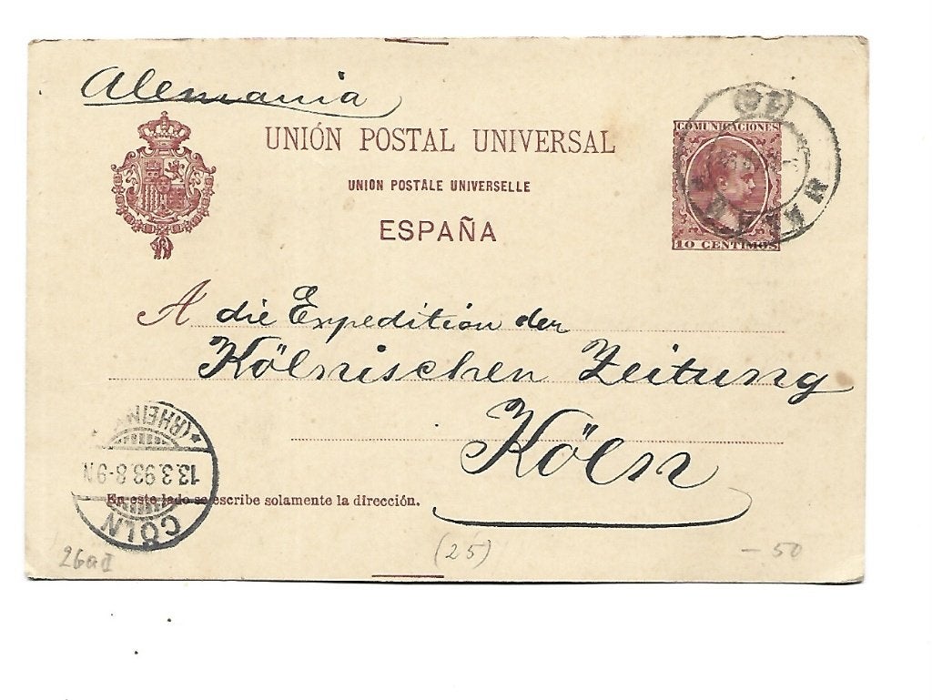 Spanje-9, Ophalen of Verzenden, Briefkaart