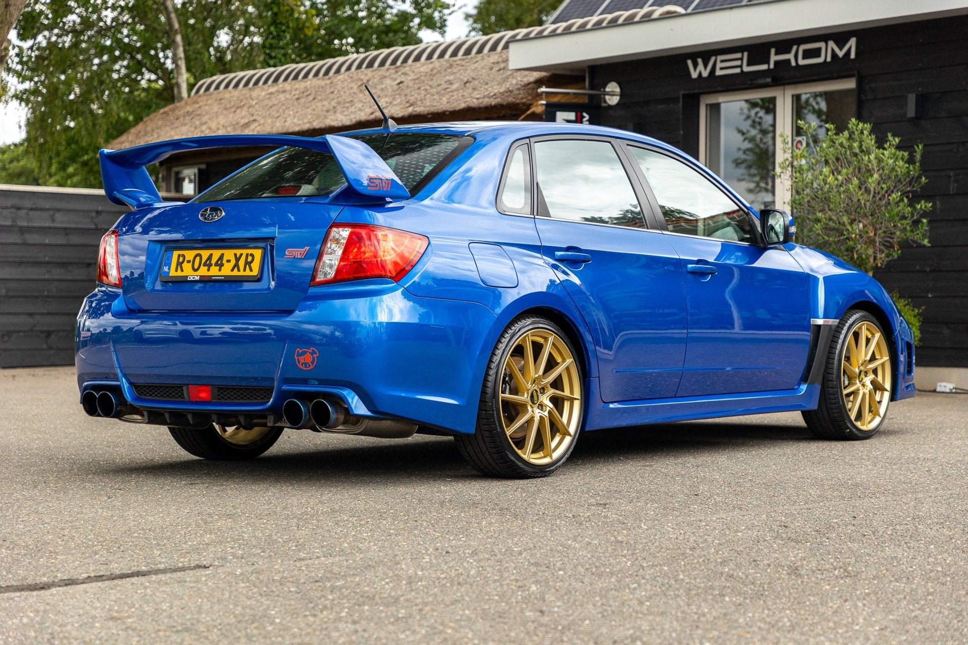 Subaru WRX STI 2.5 T Sport WR Blue Pearl I Collector's item, Auto's, Euro 5, 1490 kg, Gebruikt, Zwart