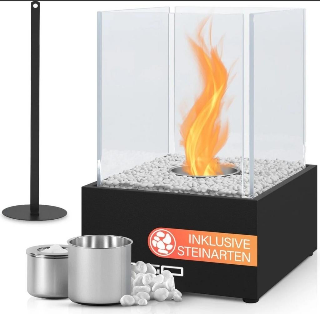 Decoratieve bioethanol tafelhaard NIEUW.Met Gratis 1 ltr. Bi, Ophalen of Verzenden, Nieuw