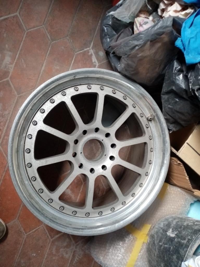 18inch porsche 996 gt3 cup rsr 3 delige centrale wielmoer, Auto-onderdelen, Ophalen, 18 inch, Velg(en), Zomerbanden