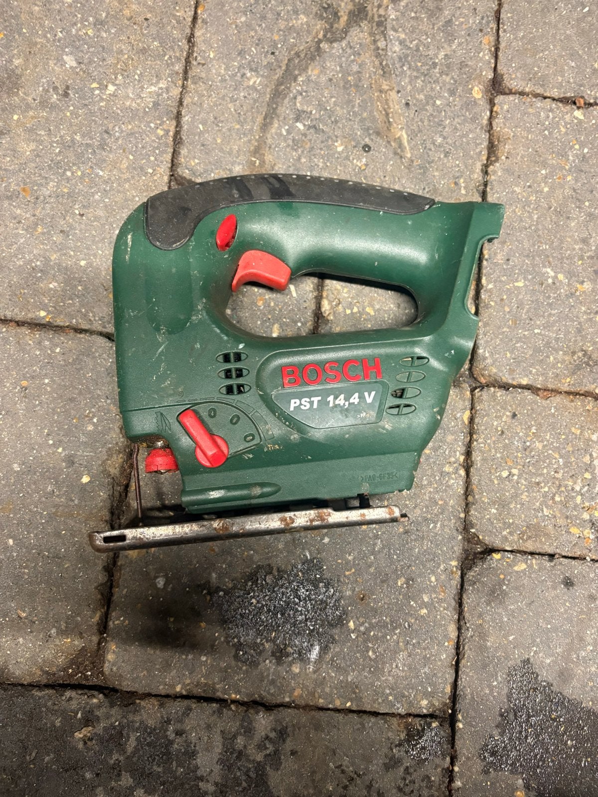 Bosch PST 14,4 V Decoupeerzaag - Gebruikt, Doe-het-zelf en Verbouw, Gereedschap | Zaagmachines, Gebruikt, Decoupeerzaag, Ophalen of Verzenden