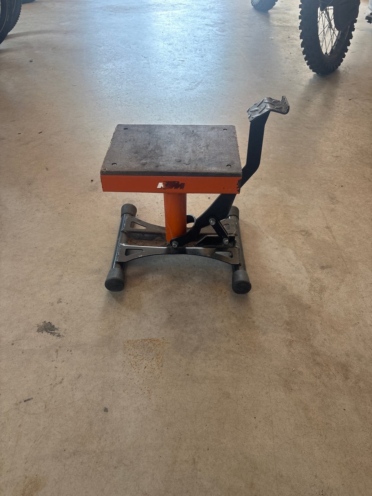 KTM Motocross Steun / Crossbok, Ophalen, Gebruikt