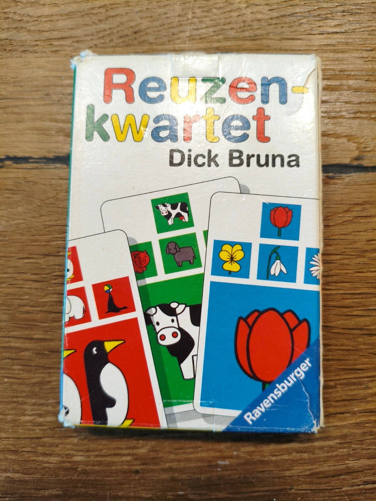 Reuzenkwartet, Dick Bruna, Verzamelen, Speelkaarten, Jokers en Kwartetten, Ophalen, Zo goed als nieuw, Speelkaart(en)