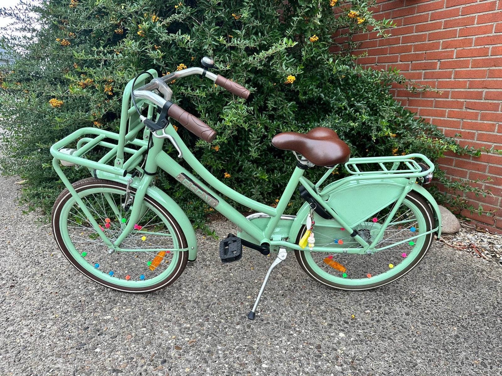 Popal Meisjesfiets 24 inch, Fietsen en Brommers, Fietsen | Dames | Damesfietsen, Gebruikt, Velgrem, Minder dan 47 cm, Ophalen