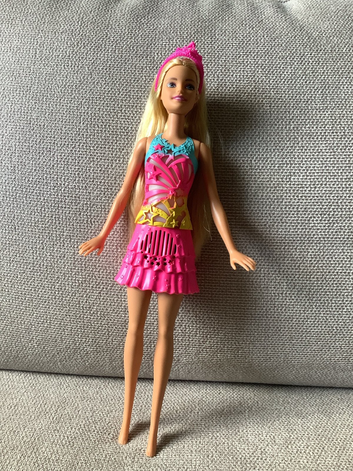Barbie met Licht- en Geluidseffecten, Ophalen of Verzenden, Gebruikt, Barbie