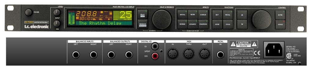 T.C. Electronic M-ONe XL dual effects signal processor, Ophalen of Verzenden, Gebruikt
