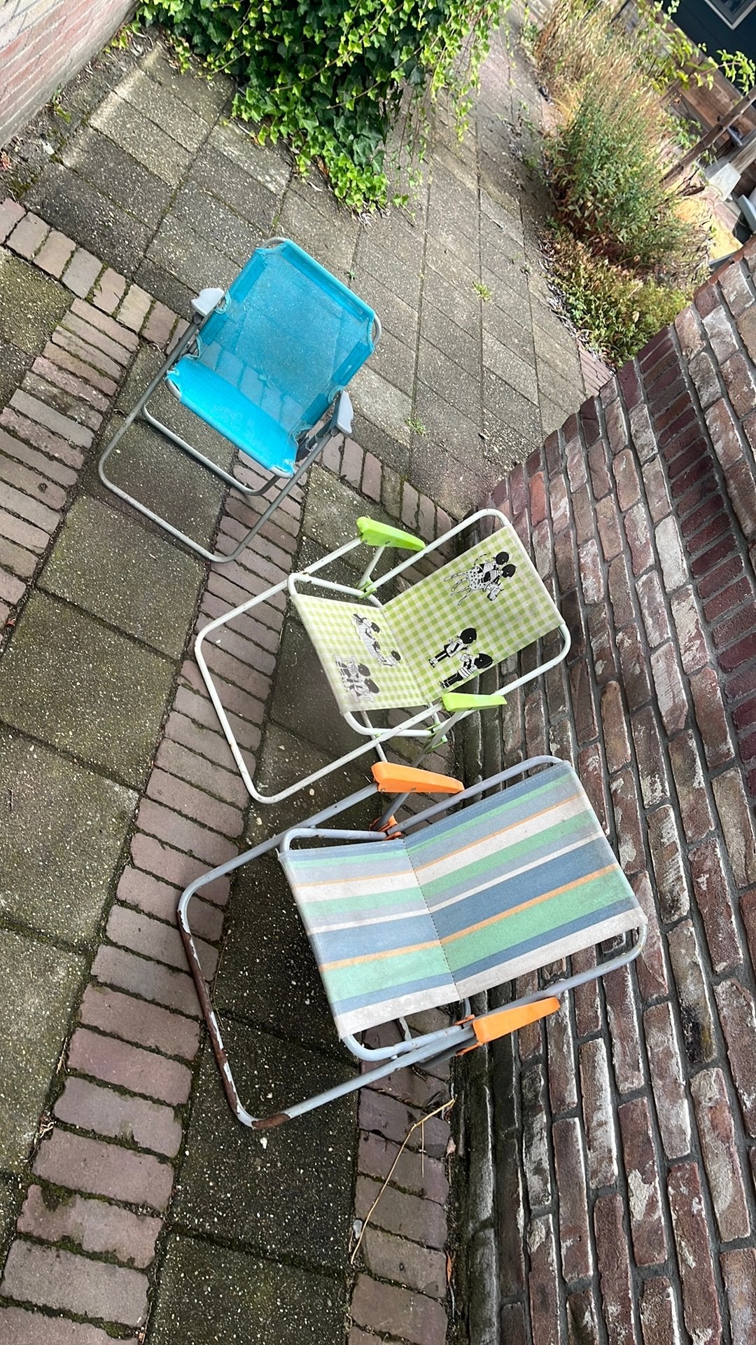Stoeltjes voor oa camping, Ophalen, Gebruikt, Campingstoel