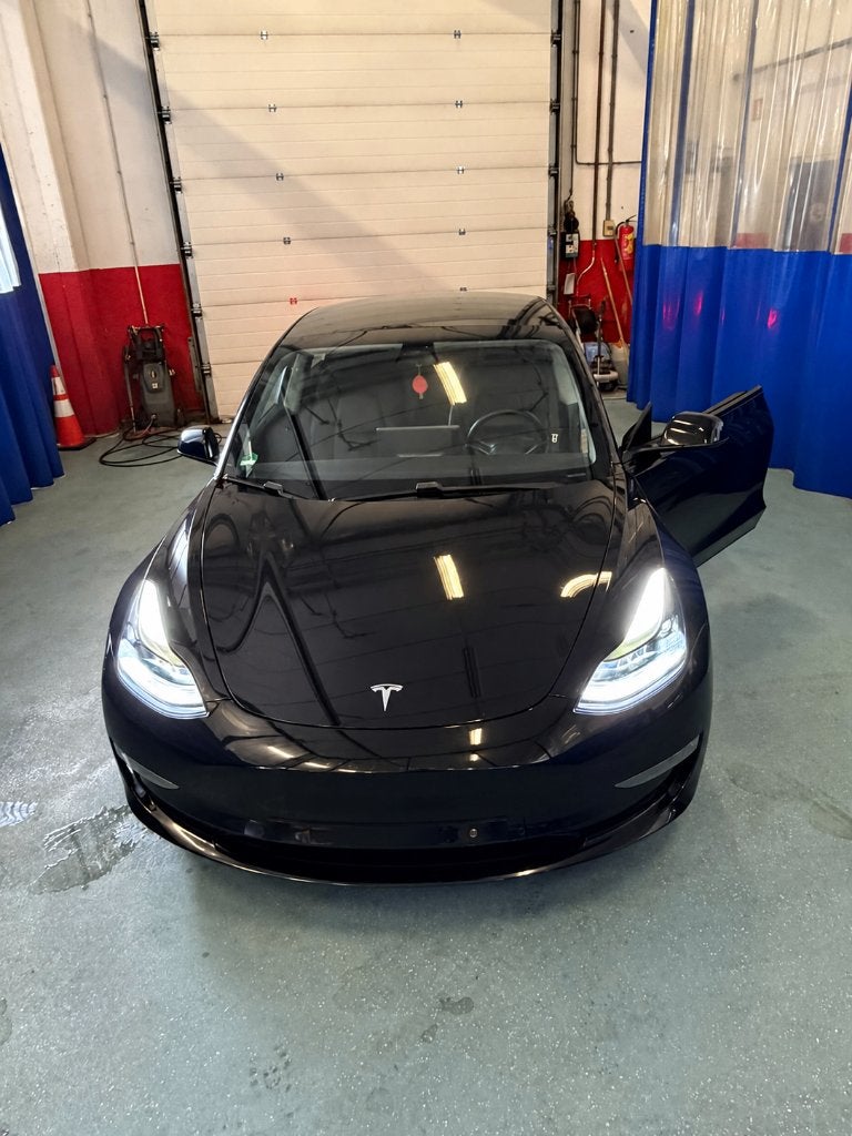Tesla Model 3 Long Range AWD – Batterij defect – €10.000, Automaat, Zwart, Leder, 351 pk
