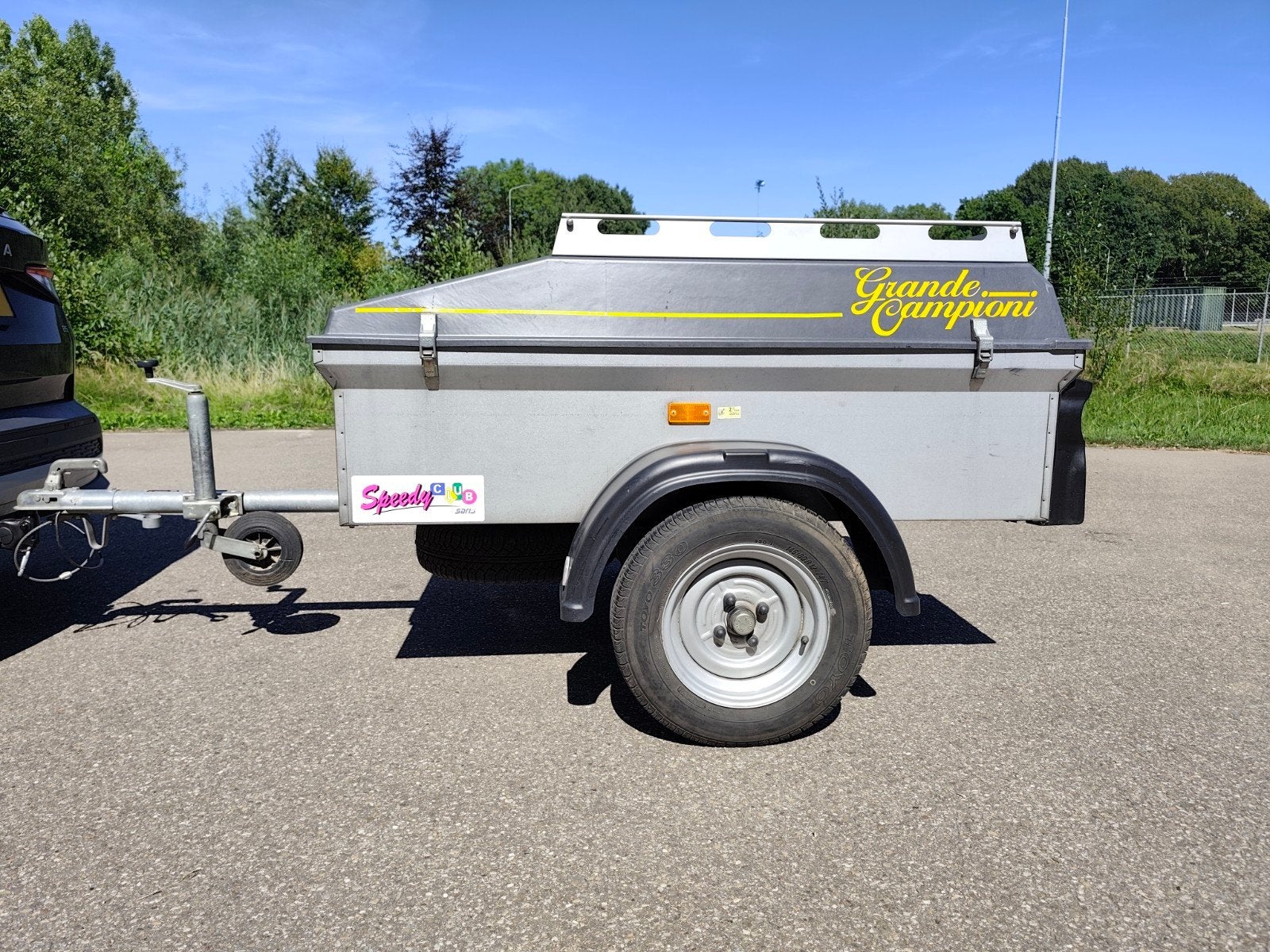 Saris Speedy Grande Campioni bagagewagen in nette staat, Caravans en Kamperen, Ophalen, Gebruikt