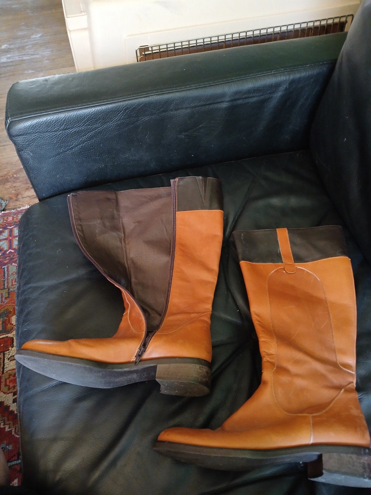 dames  laarzen, Kleding | Dames, Ophalen, Zo goed als nieuw, Bruin, Hoge laarzen