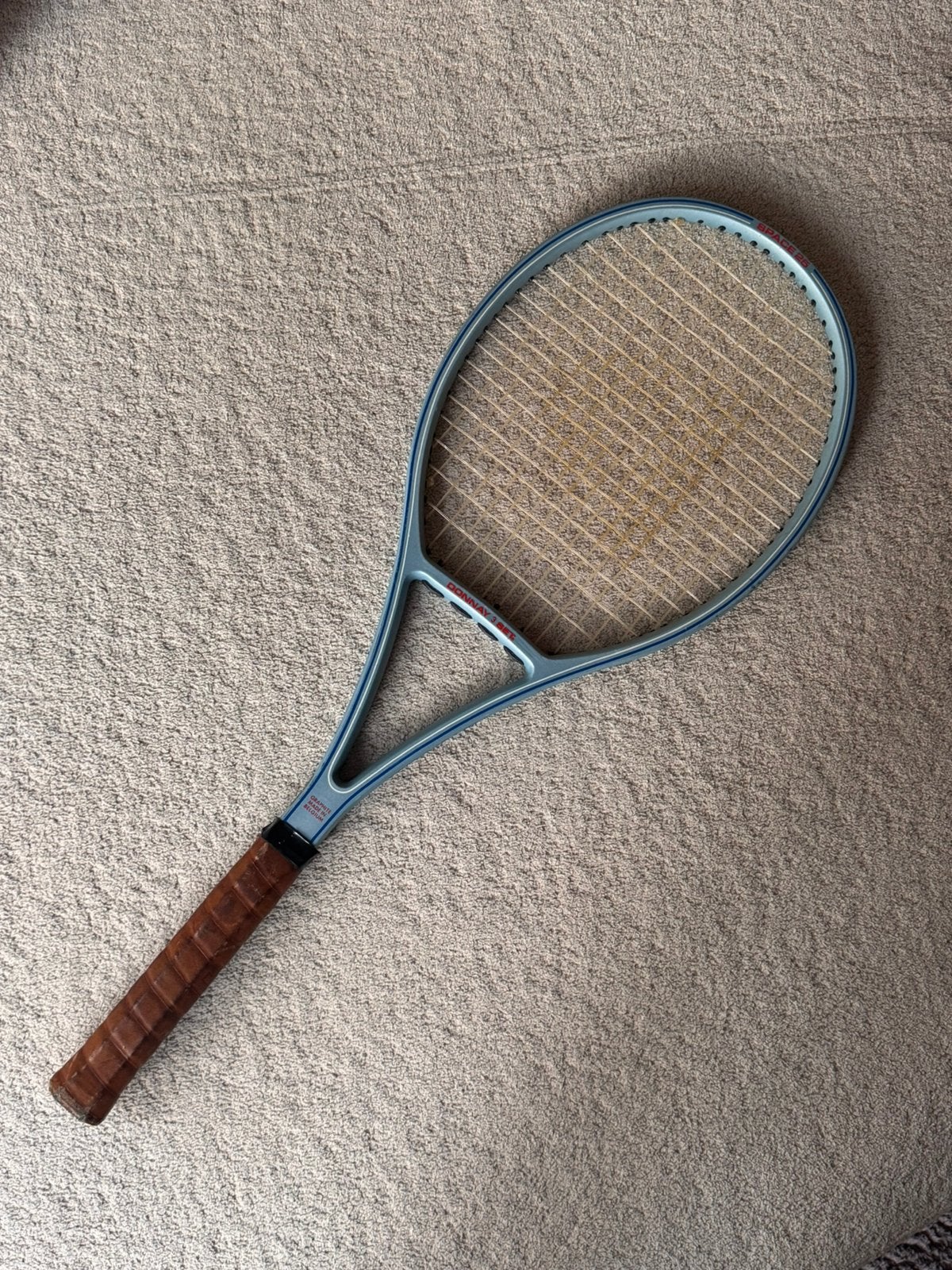 Vintage Donnay 1 Set Tennisracket – Jaren 80, Ophalen of Verzenden, Zo goed als nieuw, Racket, Overige merken