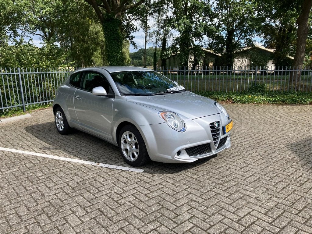 Alfa Romeo MiTo 1.4 16V 2009 Grijs keurig netjes, Auto's, Voorwielaandrijving, Euro 5, Stof, 400 kg
