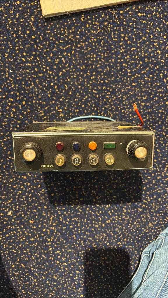 Mobilofoon vintage Philips, Ophalen of Verzenden, Gebruikt, Zender en Ontvanger