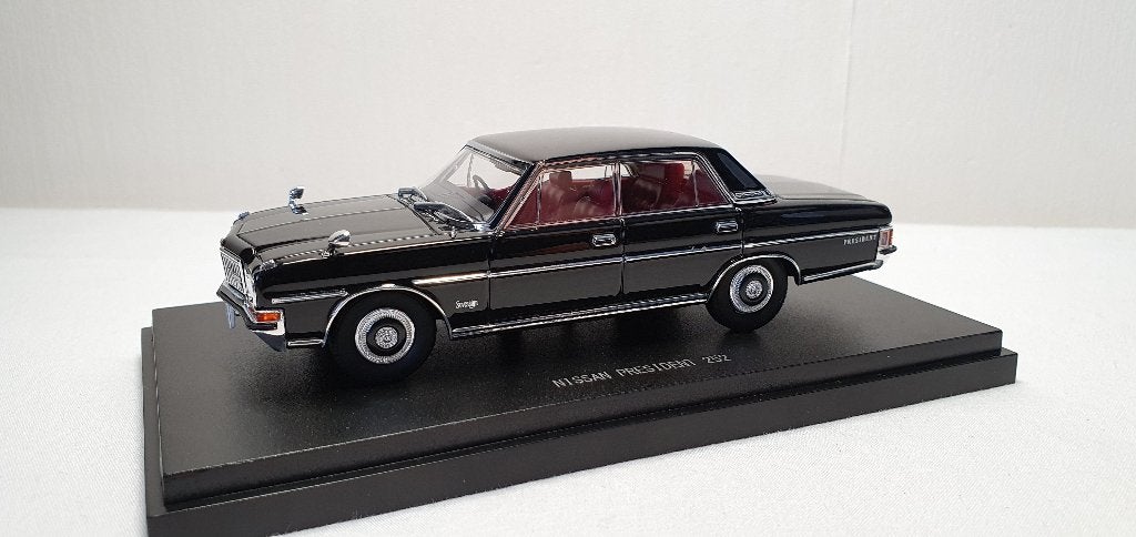 Ebbro Nissan President 252 black 1:43 45305, Ophalen of Verzenden, Nieuw, Auto, Overige merken