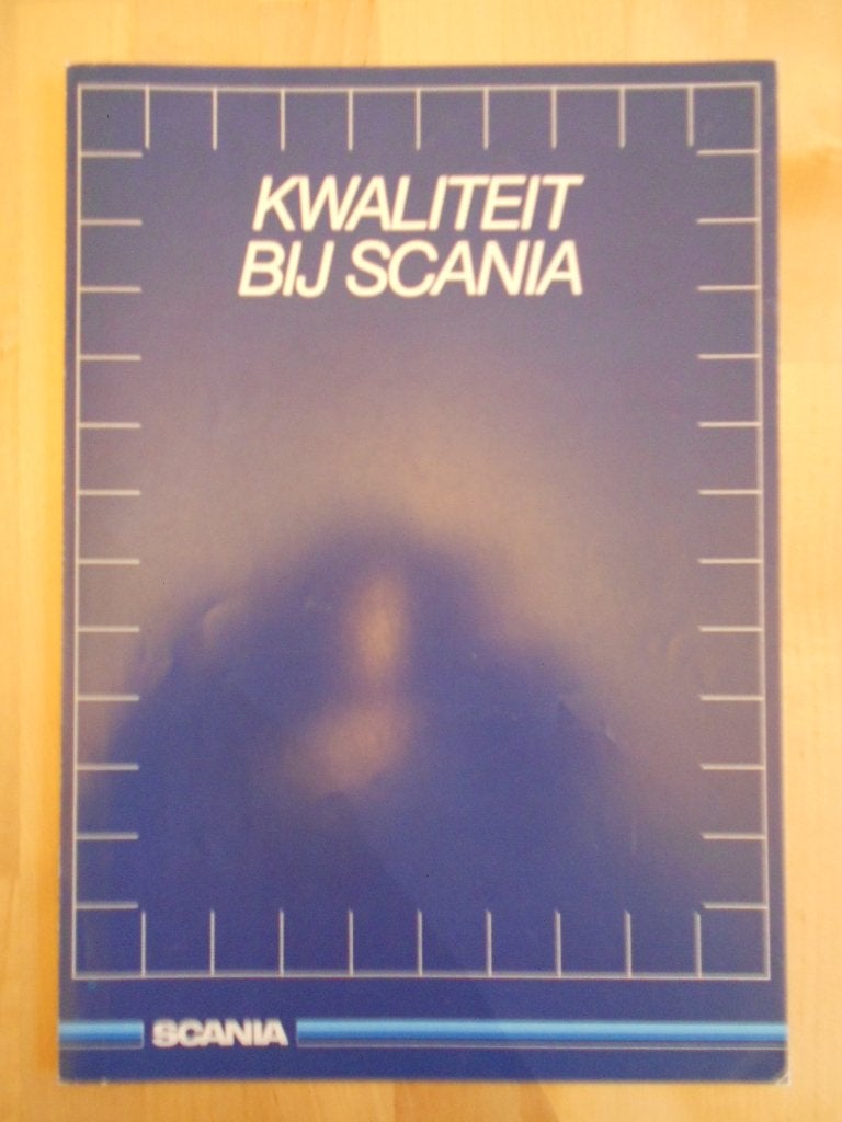 Scania Kwaliteit Brochure 1988, Verzenden, Zo goed als nieuw, Overige merken, Scania