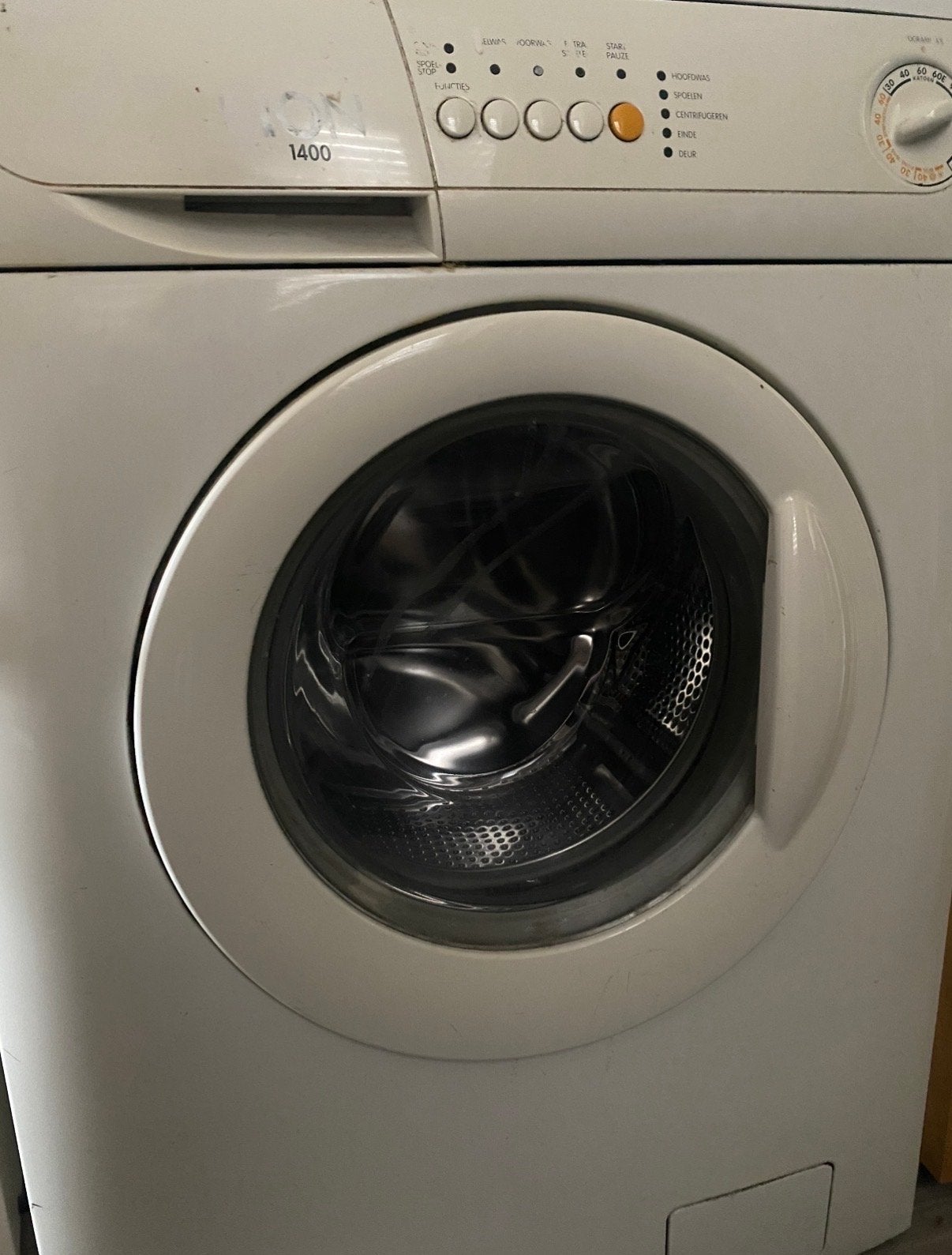 Zanussi Lion 1400 Wasmachine - Werkend, gratis afhalen, Witgoed en Apparatuur, Ophalen, Gebruikt, 1200 tot 1600 toeren, Voorlader