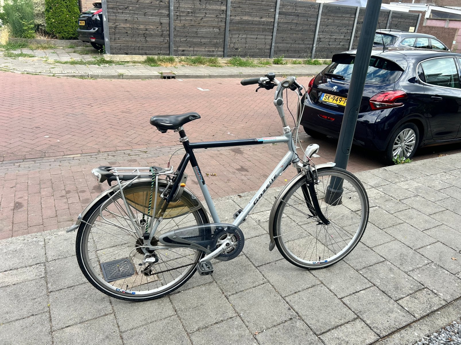 Herenfiets, Ophalen, Gebruikt, Velgrem, Versnellingen