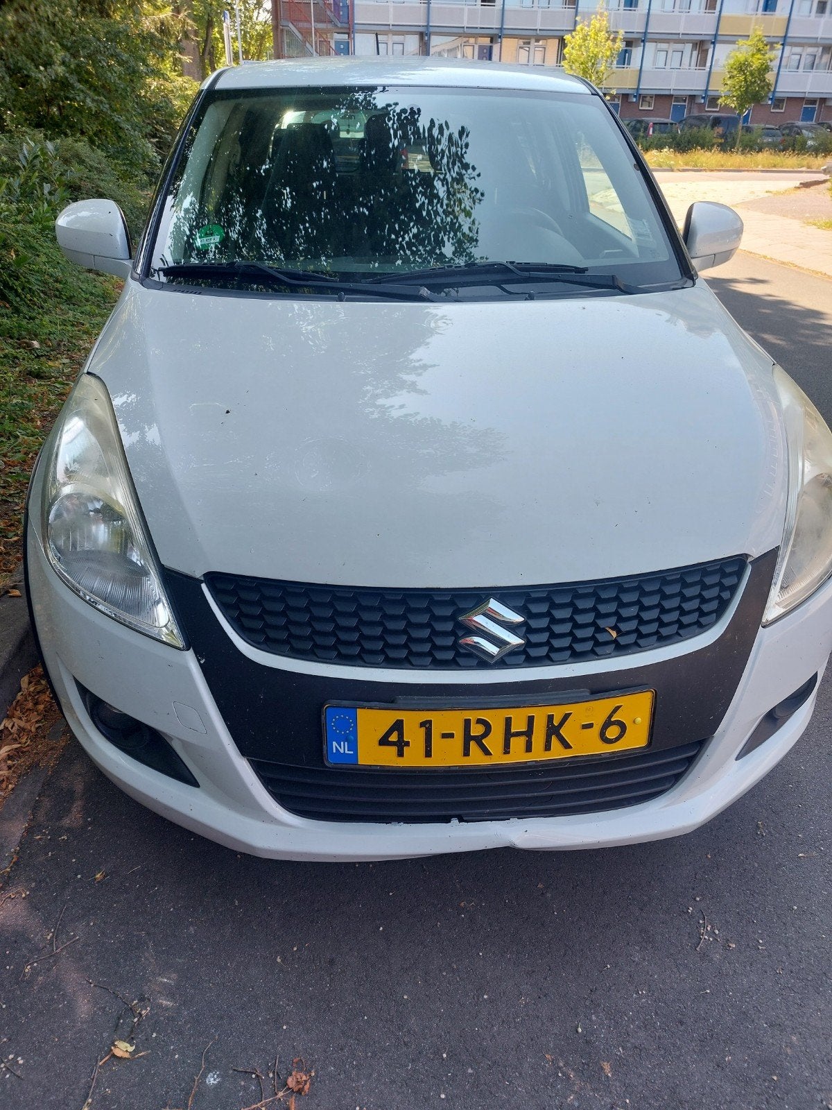 Mooie Suzuki Swift 1.2 5-D 2011 Wit, Voorwielaandrijving, 4 cilinders, 400 kg, Origineel Nederlands