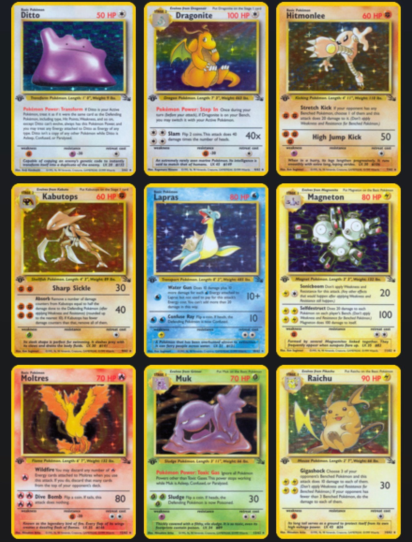 Gezocht: Pokemon Jungle 1st editions, Ophalen of Verzenden, Zo goed als nieuw
