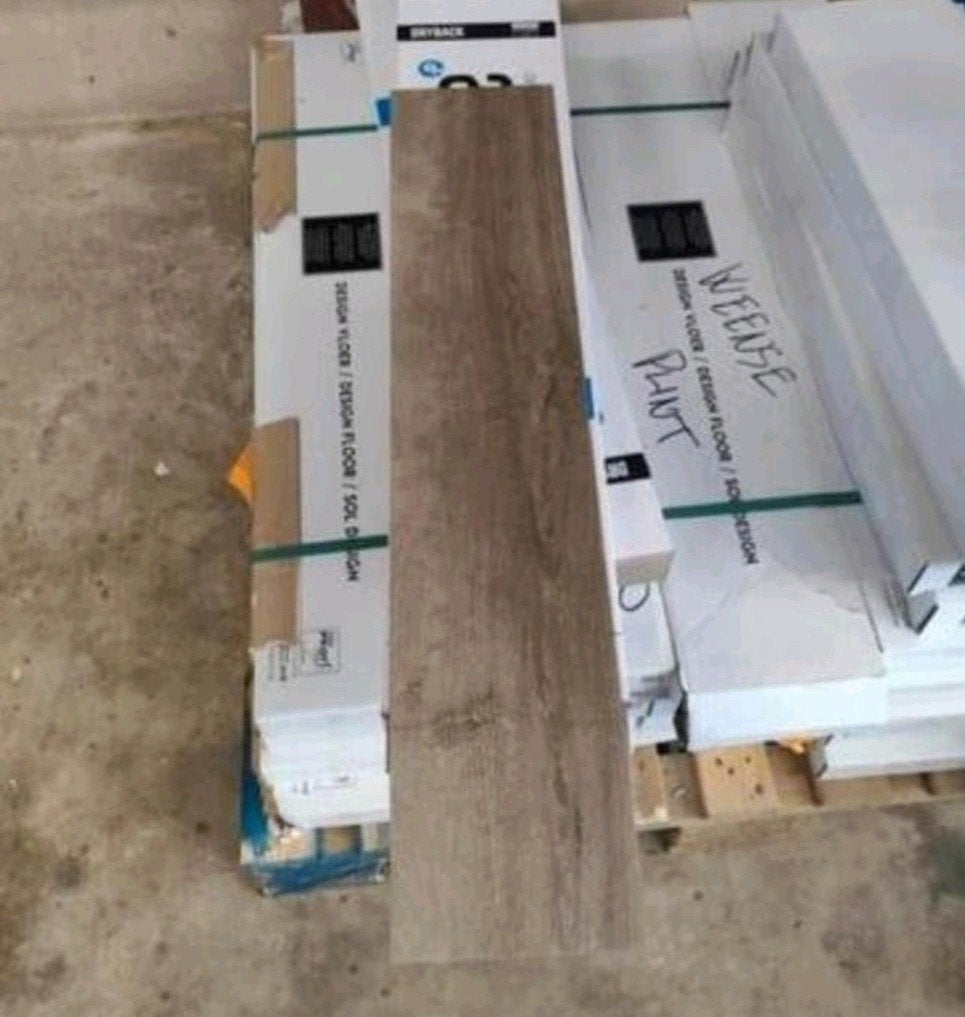 Sense visgraat pvc vloer vnl915 7.68m2, Ophalen, Nieuw, 75 m² of meer, Overige typen