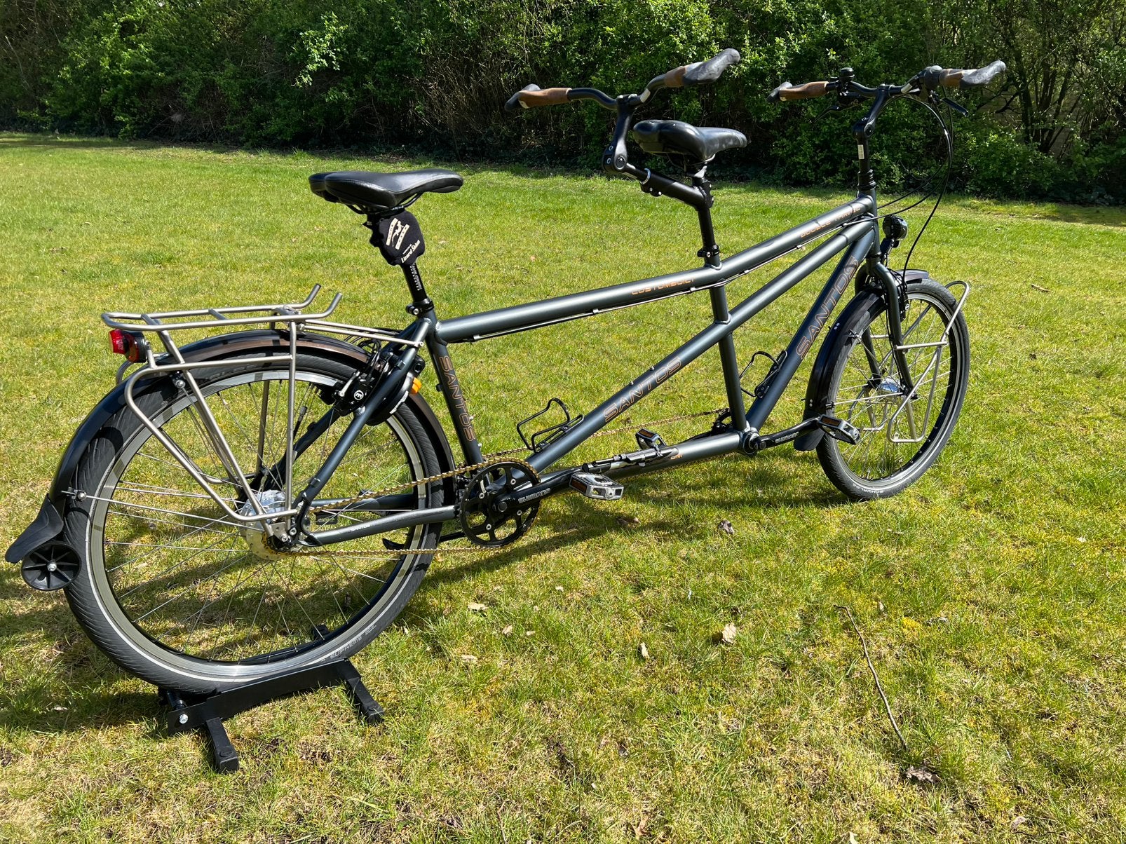Santos Double Travel tandem, Rohloff Magura HS 33, 10 tot 15 versnellingen, ., Ophalen of Verzenden, Zo goed als nieuw