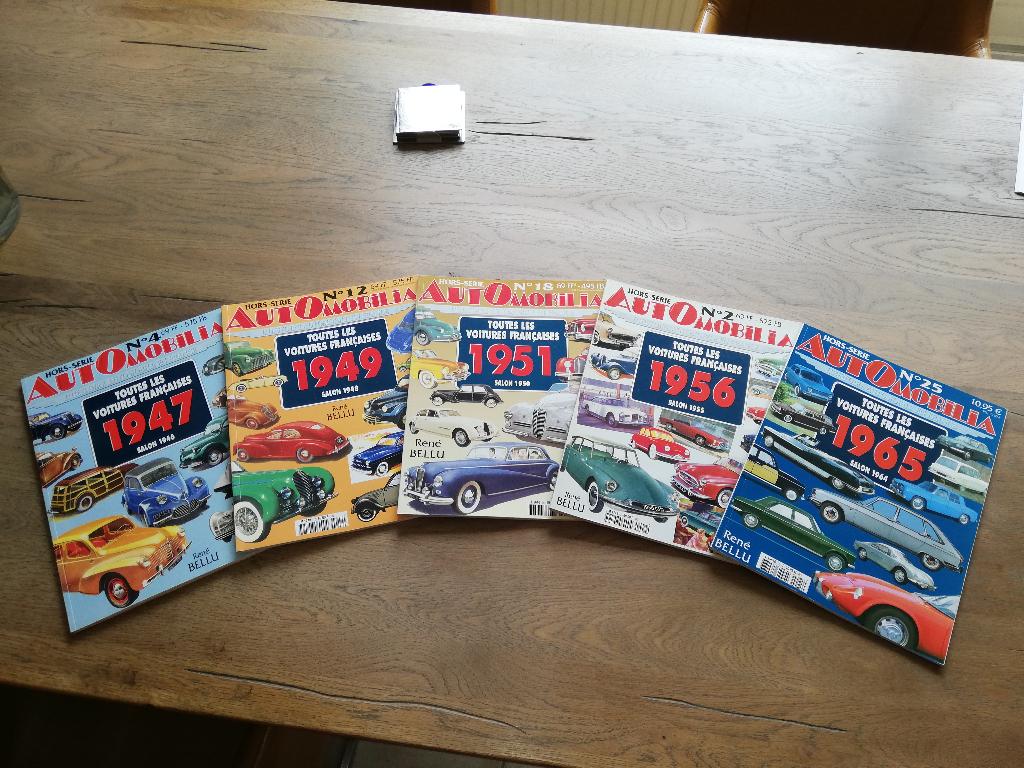 Toutes les voitures francaises, Algemeen, Ophalen of Verzenden, Zo goed als nieuw, Rene Bellu