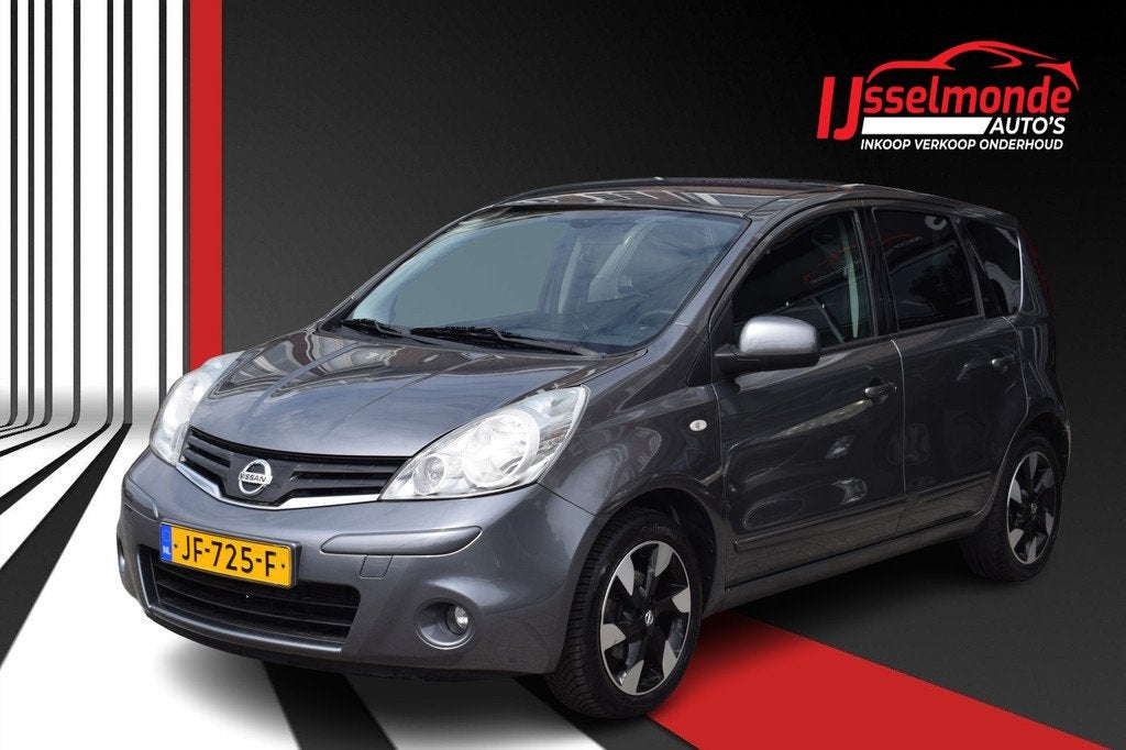Nissan Note 1.6 Life + Automaat PDC Climate Cruise Trekhaak, Auto's, Euro 5, Gebruikt, 750 kg, 4 cilinders