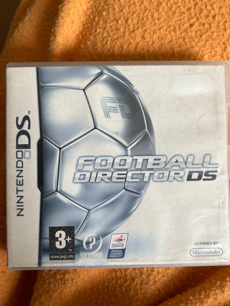 Football Director DS - Nintendo DS (Voetbal Management), 1 speler, Ophalen of Verzenden, Zo goed als nieuw, Vanaf 3 jaar
