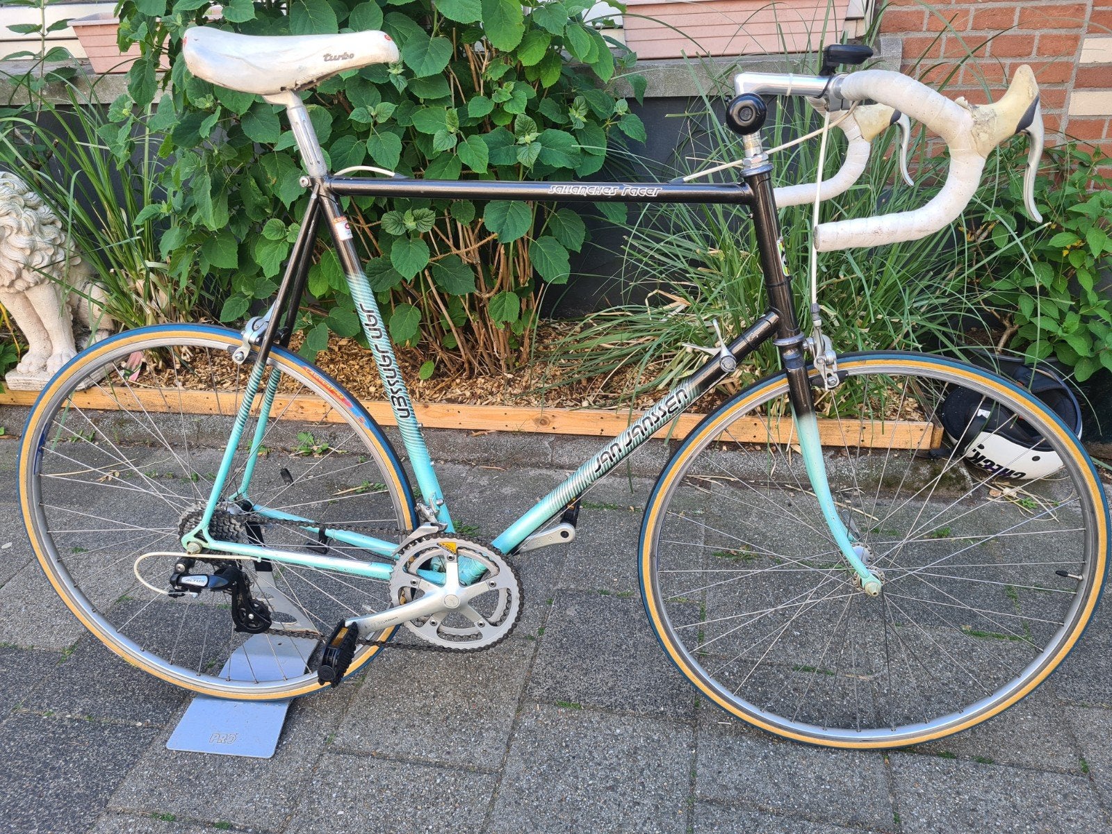 Vintage Jan Janssen Salanches-Racer racefiets - 62 cm frame, 59 cm of meer, Ophalen