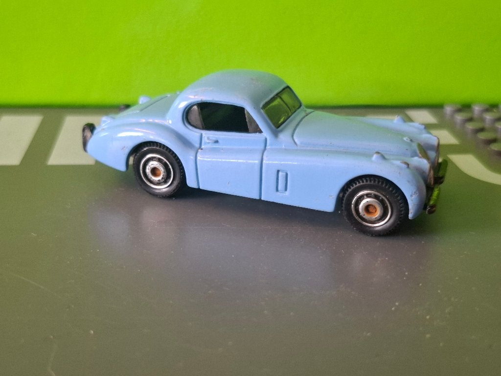 Matchbox - 1954 Jaguar XK120SE [blauw] 1/60, Ophalen of Verzenden, Gebruikt, Auto