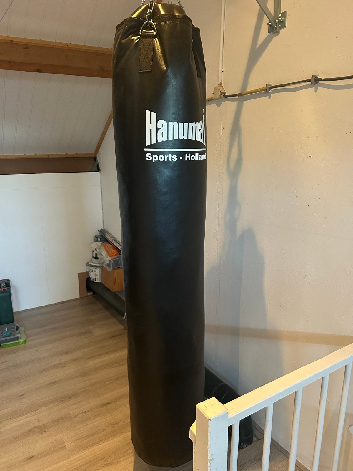 Hanumat bokszak 180cm met muurbeugel (nieuw), Sport en Fitness, Vechtsporten en Zelfverdediging, Overige, Vechtsportmateriaal